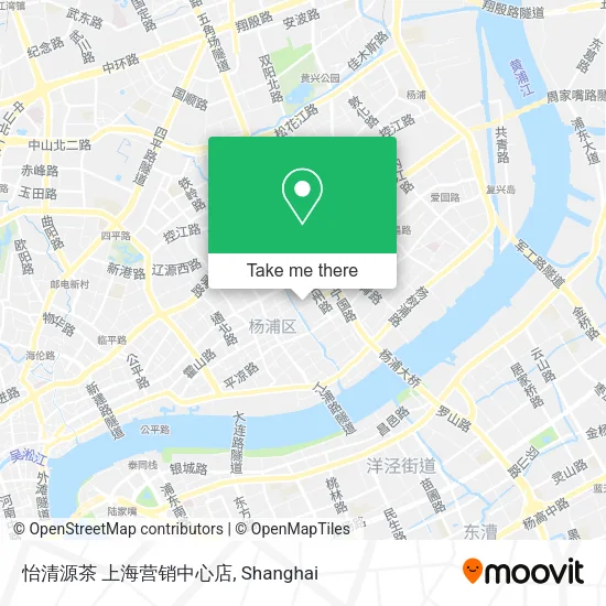 怡清源茶 上海营销中心店 map