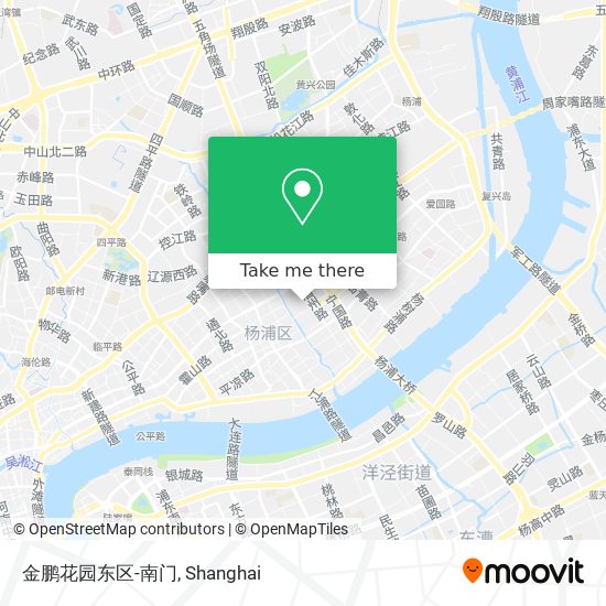 金鹏花园东区-南门 map