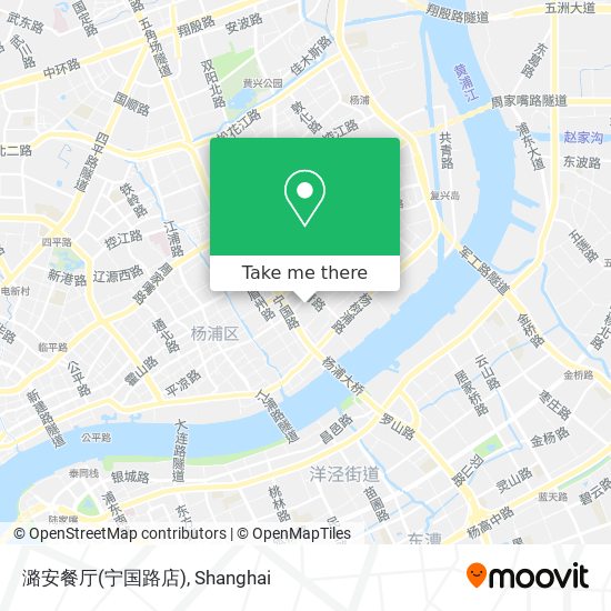 潞安餐厅(宁国路店) map