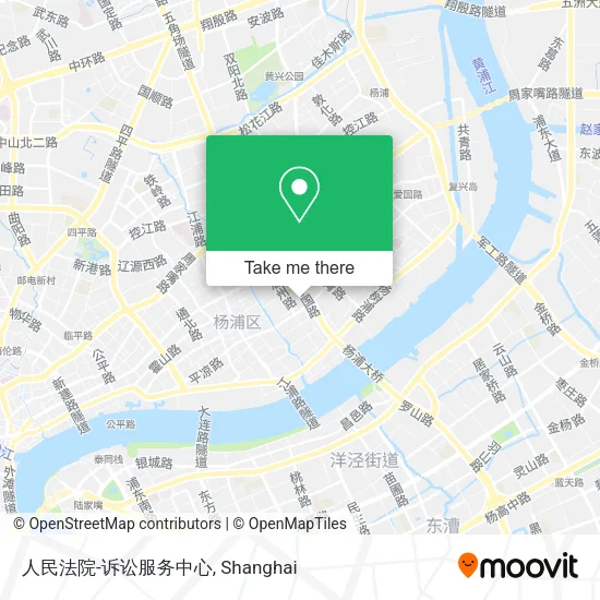 人民法院-诉讼服务中心 map