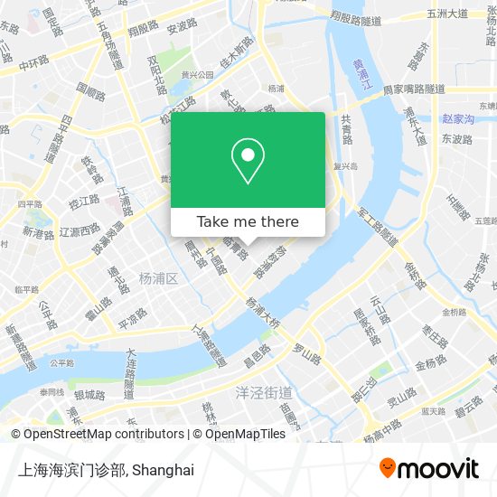 上海海滨门诊部 map