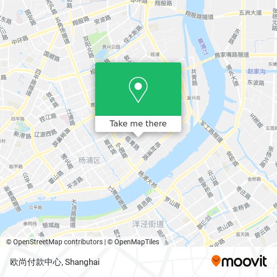 欧尚付款中心 map