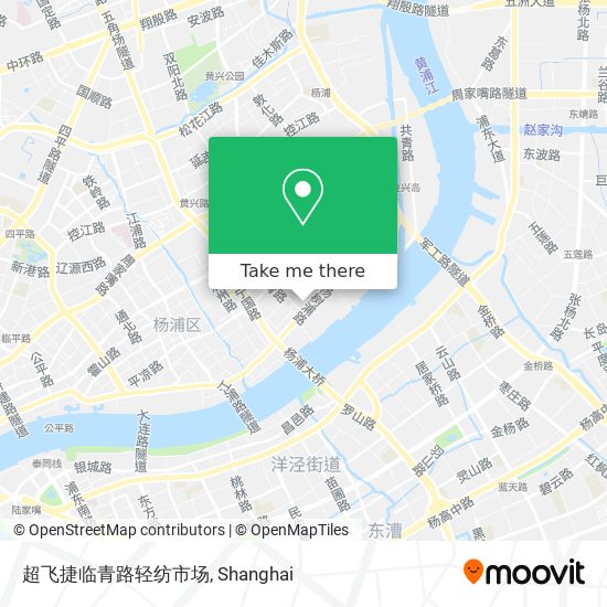 超飞捷临青路轻纺市场 map