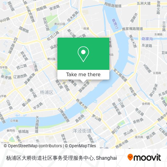杨浦区大桥街道社区事务受理服务中心 map