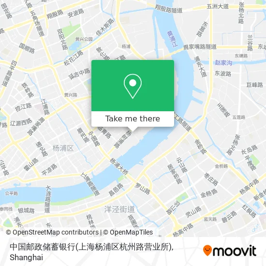 中国邮政储蓄银行(上海杨浦区杭州路营业所) map