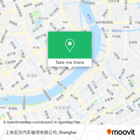 上海宏兴汽车修理有限公司 map