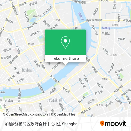加油站(杨浦区政府会计中心北) map