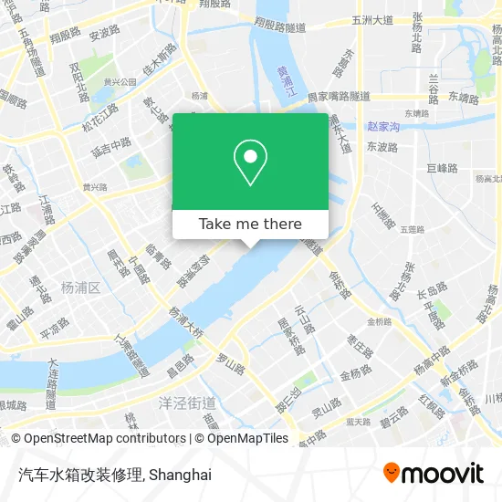 汽车水箱改装修理 map