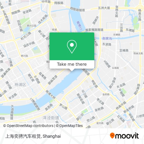 上海奕骋汽车租赁 map