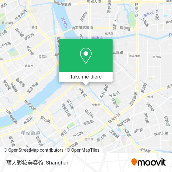 丽人彩妆美容馆 map