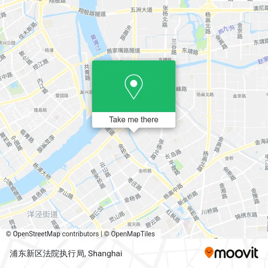 浦东新区法院执行局 map