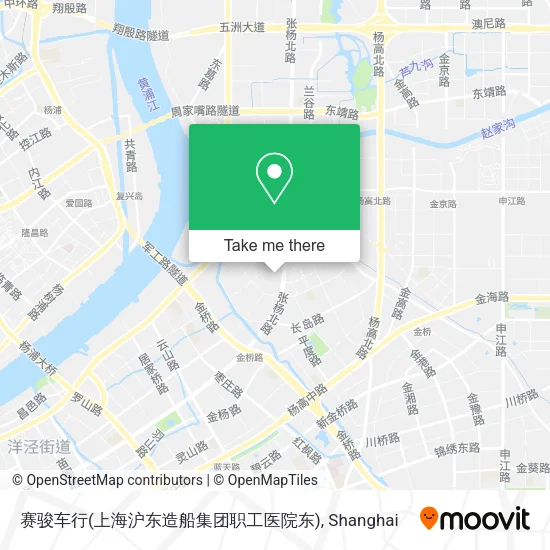 赛骏车行(上海沪东造船集团职工医院东) map