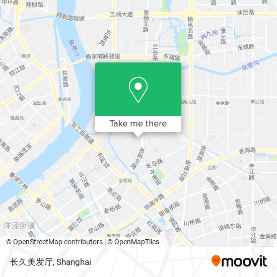 长久美发厅 map