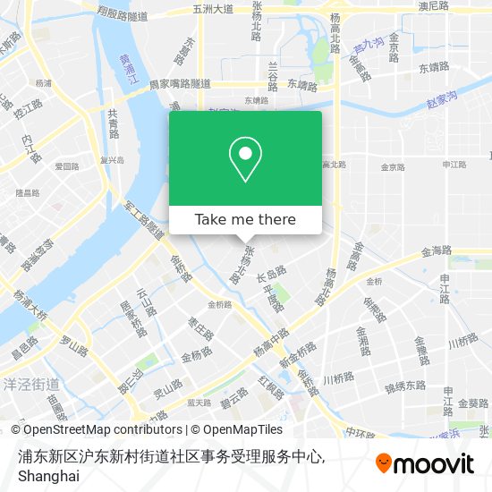 浦东新区沪东新村街道社区事务受理服务中心 map