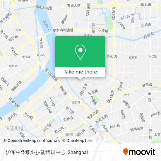 沪东中华职业技能培训中心 map
