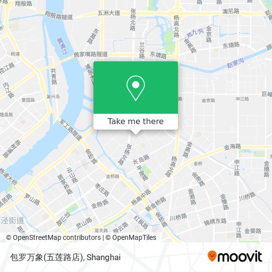 包罗万象(五莲路店) map