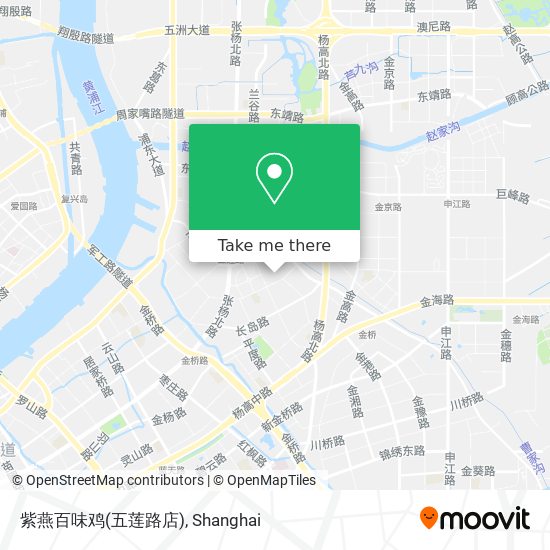 紫燕百味鸡(五莲路店) map