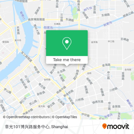 章光101博兴路服务中心 map