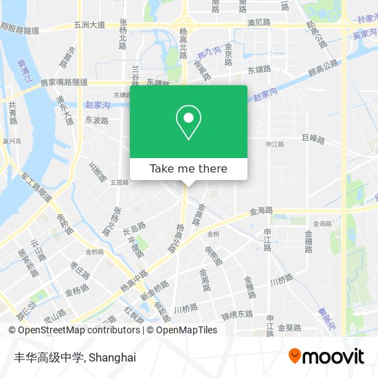 丰华高级中学 map