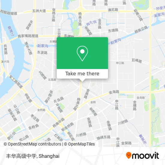 丰华高级中学 map