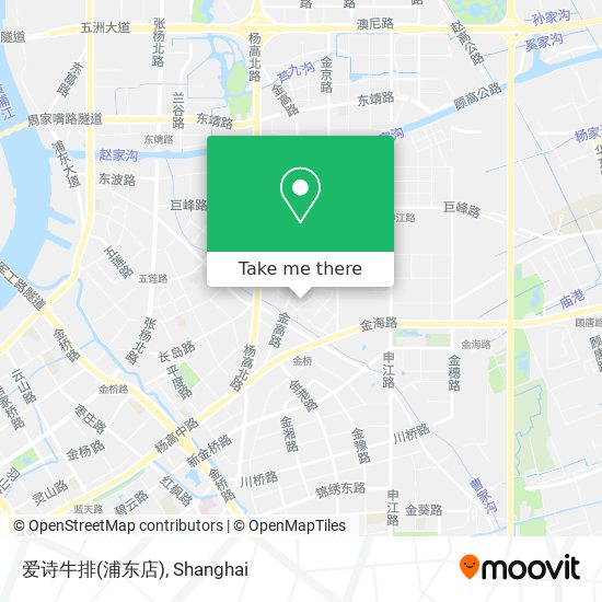爱诗牛排(浦东店) map