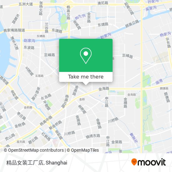 精品女装工厂店 map