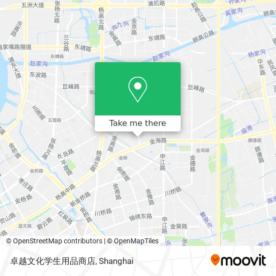 卓越文化学生用品商店 map