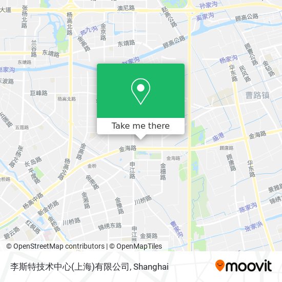李斯特技术中心(上海)有限公司 map