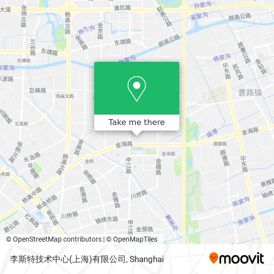李斯特技术中心(上海)有限公司 map