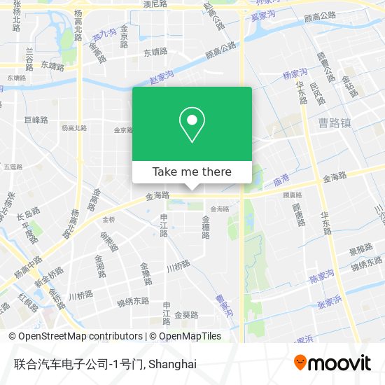 联合汽车电子公司-1号门 map