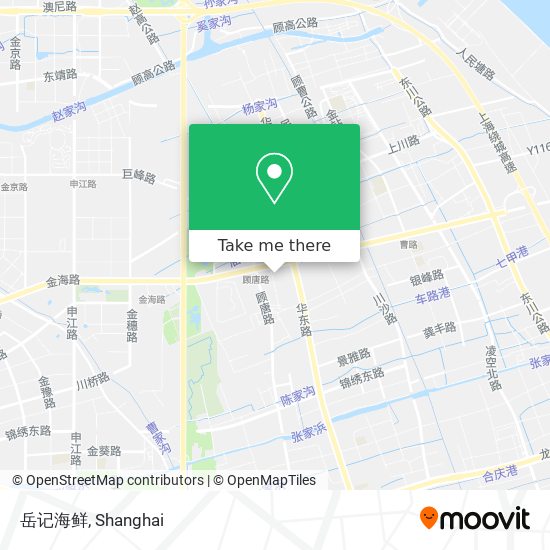 岳记海鲜 map