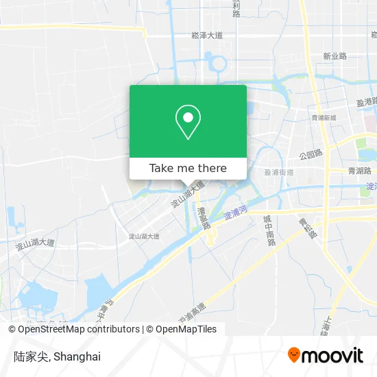陆家尖 map