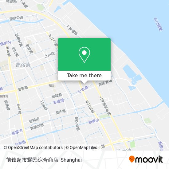 前锋超市耀民综合商店 map