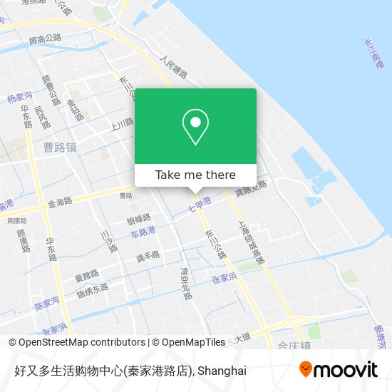 好又多生活购物中心(秦家港路店) map
