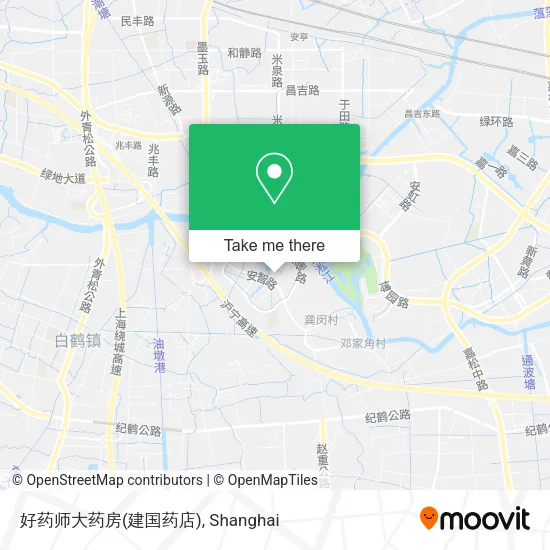 好药师大药房(建国药店) map
