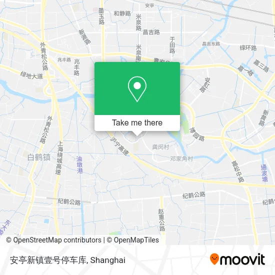 安亭新镇壹号停车库 map
