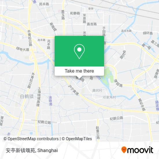 安亭新镇颂苑 map