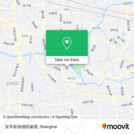 安亭新镇德绍豪斯 map