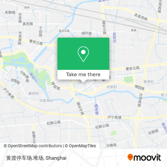 黄渡停车场.堆场 map