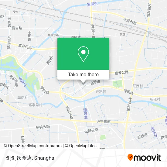 剑剑饮食店 map