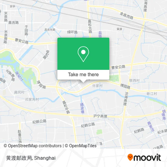 黄渡邮政局 map