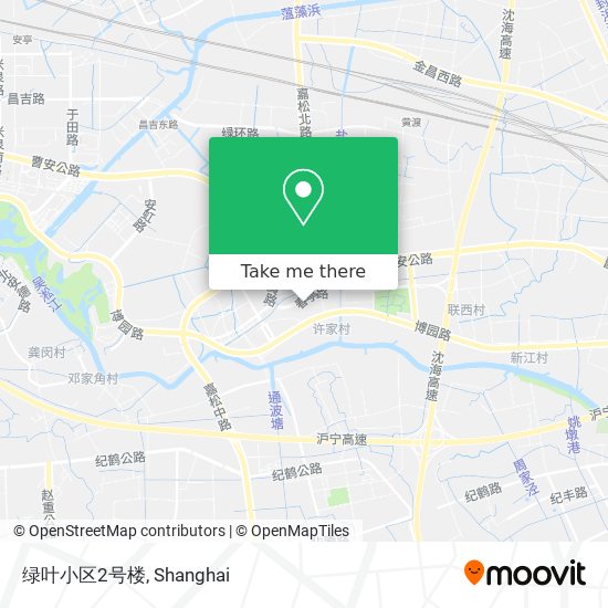 绿叶小区2号楼 map