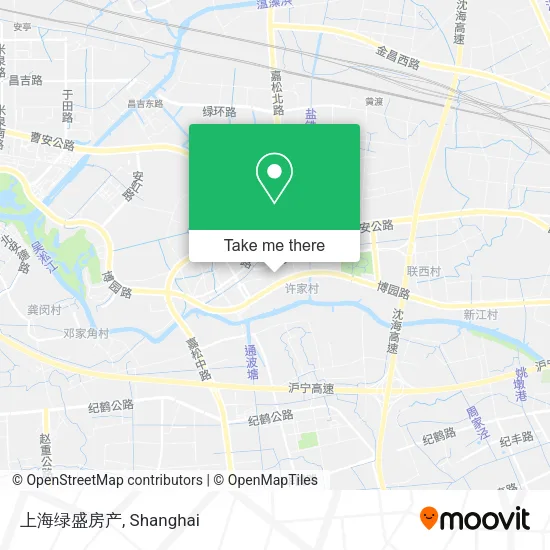 上海绿盛房产 map