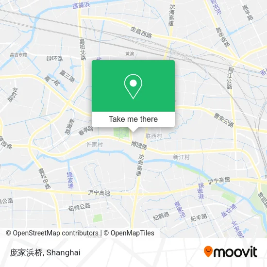 庞家浜桥 map