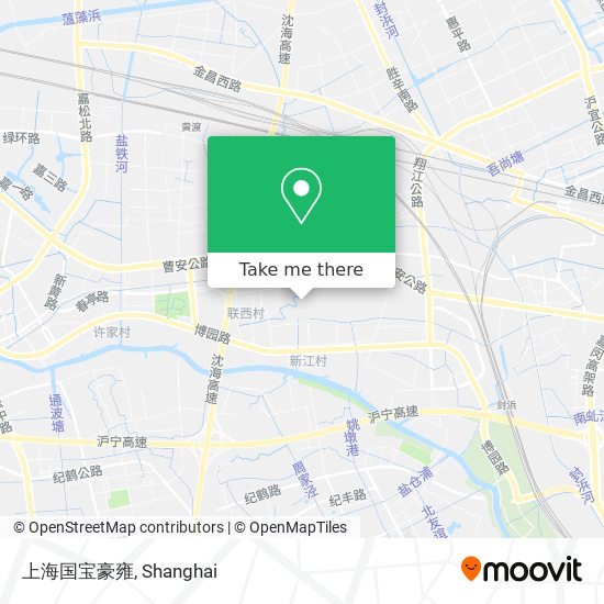 上海国宝豪雍 map
