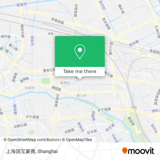 上海国宝豪雍 map