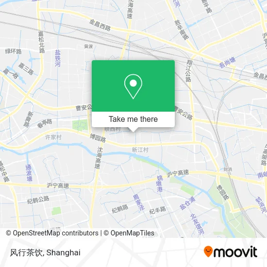 风行茶饮 map