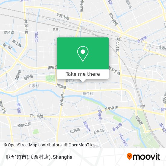 联华超市(联西村店) map