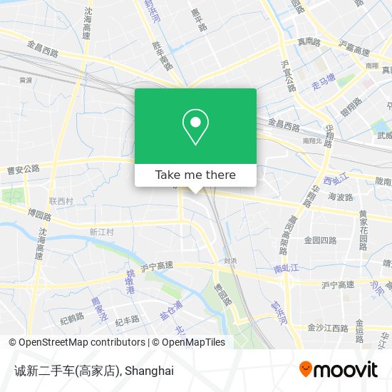 诚新二手车(高家店) map