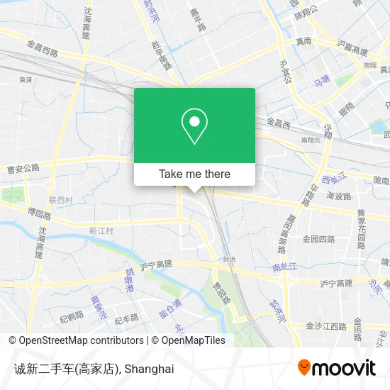 诚新二手车(高家店) map